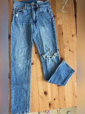 GAP Light Blue '90s Straight High-Rise Jeans